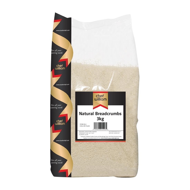 Chef William Natural Breadcrumbs - 3kg