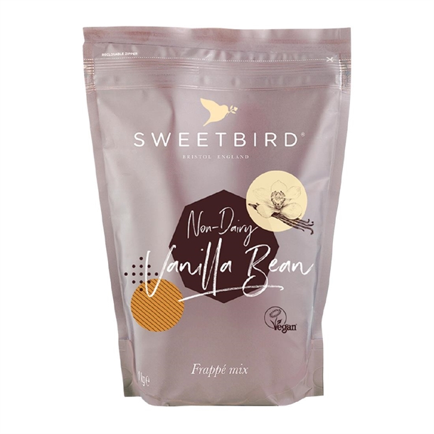Sweetbird Vanilla Bean Frappé Pouch Vegan - 1kg