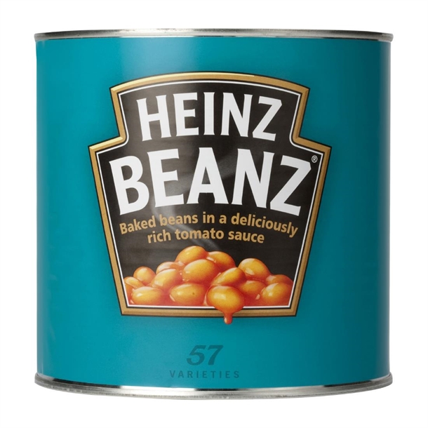 Heinz Baked Beans Cans - 1 x 2.62kg