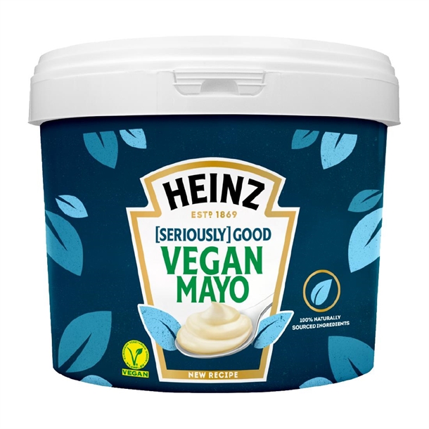 New Heinz Seriously Good Vegan Mayonnaise - 1 x 5Ltr