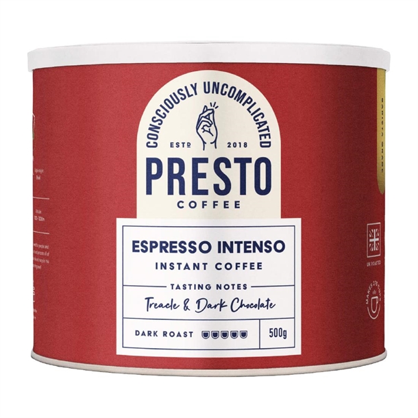 Presto Coffee Espresso Intenso Instant Coffee - 500g