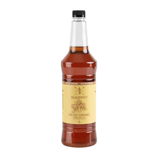 Beaumont Salted Caramel Syrup (V2) - 1Ltr