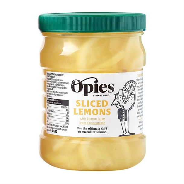 Opies Sliced Lemons - 950g
