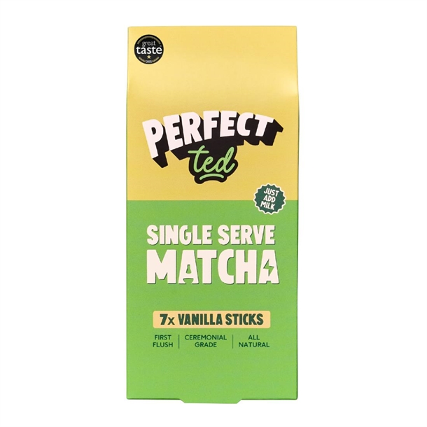 PerfectTed Matcha Sticks Vanilla - 5g (Case 84)