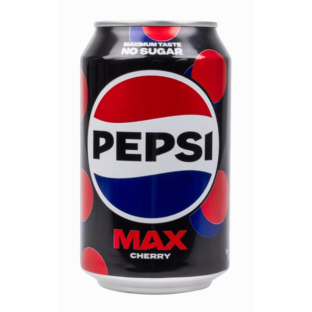 Pepsi Max Cherry Cans - 330ml (Case 24)