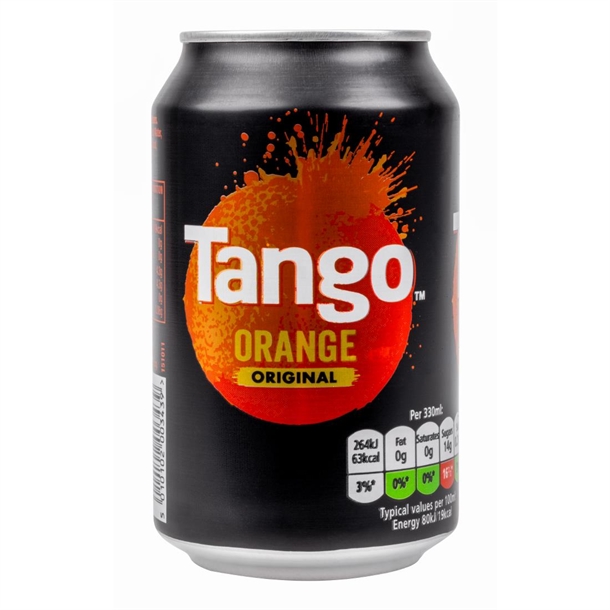 Tango Orange Cans - 330ml (Case 24)