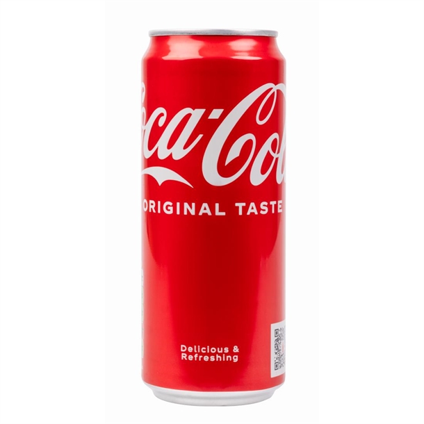 Coca Cola SLIM Cans - 330ml (Case 24)
