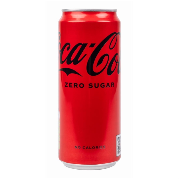 Coke Zero SLIM Cans - 330ml (Case 24)