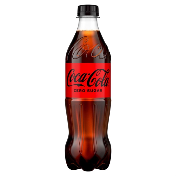 Coke Zero Bottles - 500ml (Case 24)