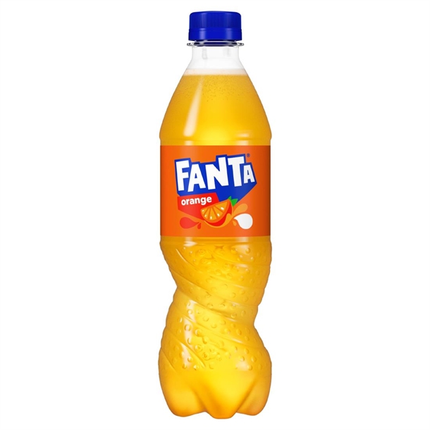 Fanta Orange Bottles - 500ml (Case 24)