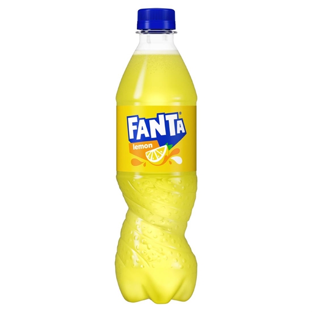 Fanta Lemon Bottles - 500ml (Case 24)