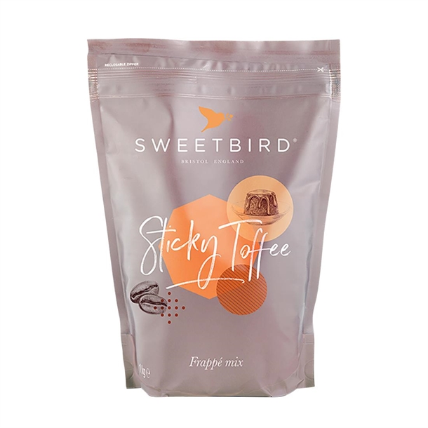 Sweetbird Sticky Toffee Frappe - 1Ltr
