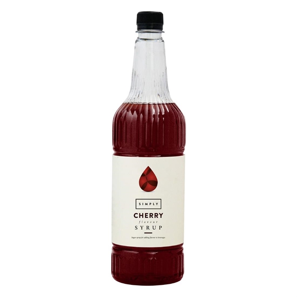 Simply Cherry Flavour Syrup - 1Ltr