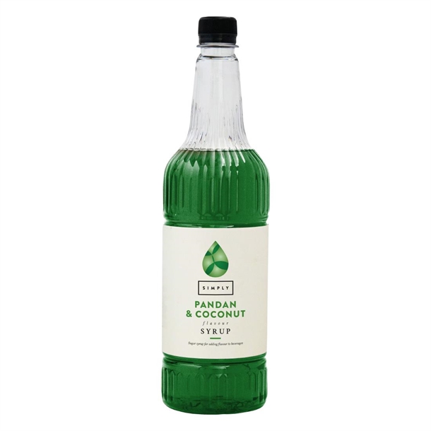 Simply Pandan & Coconut Syrup - 1Ltr