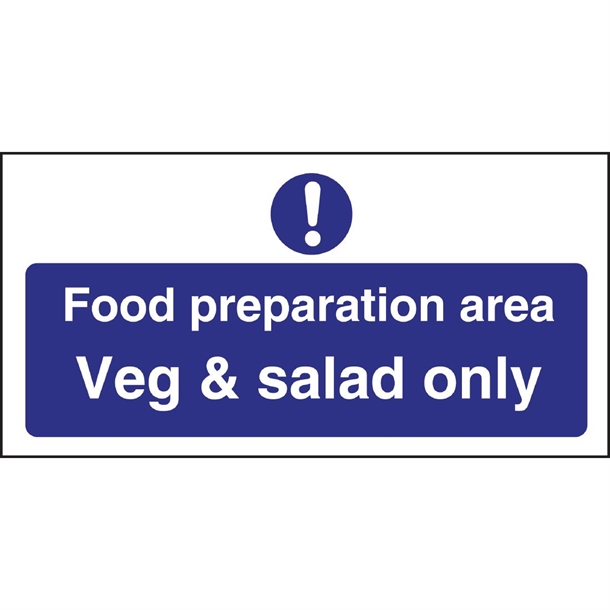 Vogue Salad Sign (Self-Adhesive)