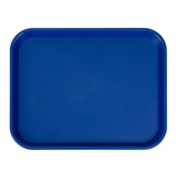 Olympia Kristallon Foodservice Tray Blue - 350x450mm 13 3/4x 17 7/10"