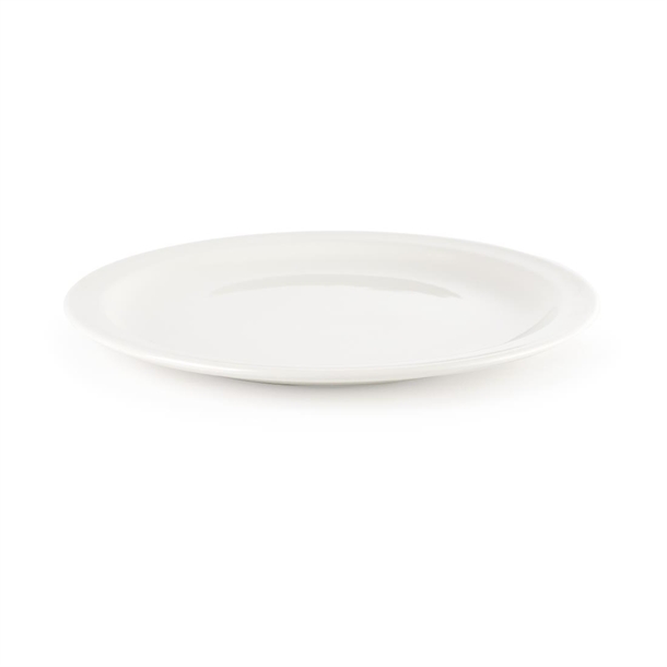 White Nova Plate - 11" (Box 12)
