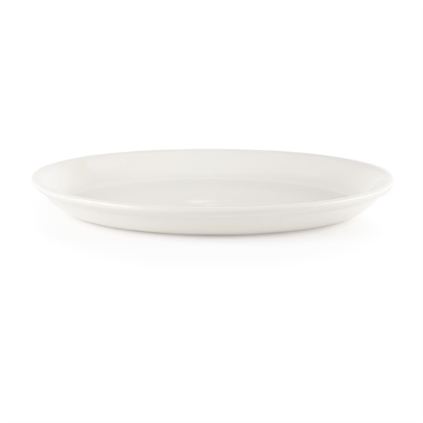 White Oval Plate/Platter - 10" (Box 12)