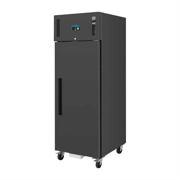 Polar G-Series Upright Freezer in Black - 600Ltr