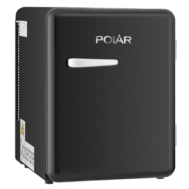 Polar G-series Retro Hotel Room Fridge - Black