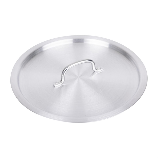 Vogue Deep Boiling Lid Aluminium - 254mm 10"