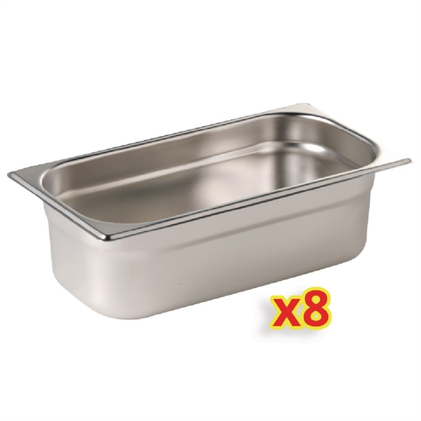 Vogue Gastronorm Kit for G605 (8 x 1/4 100mm)