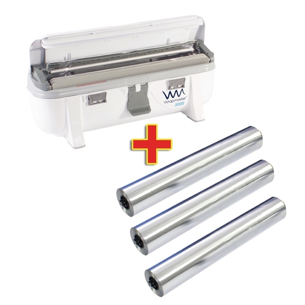 Wrapmaster Dispenser - 12" M801 with Aluminium Foil J370