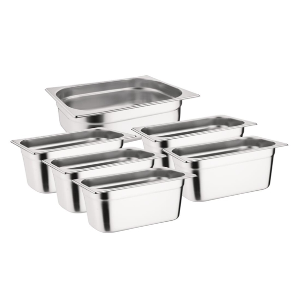 Gastronorm Kit for GD876 (5x1/3 GN & 1x1/2 GN 100mm)
