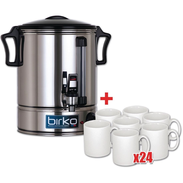 Sale Offer : 20Ltr Water Boiler Plus 24 FREE Mugs