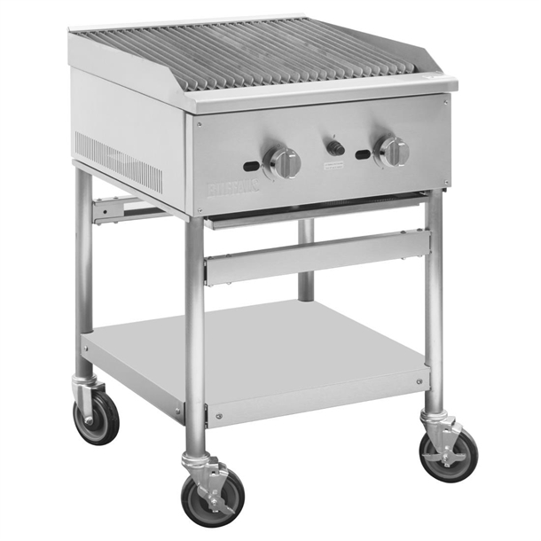 Buffalo Gas Chargrill - 600mm with Stand
