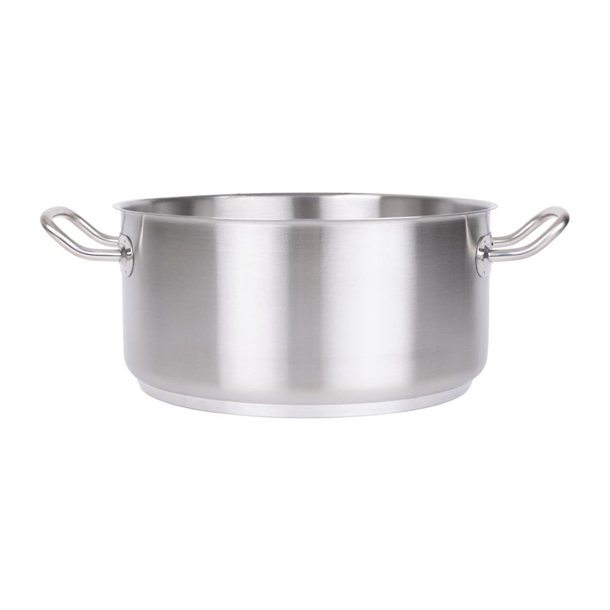 Vogue Casserole Pan St/St - 280mm 7 1/2Ltr 253fl oz