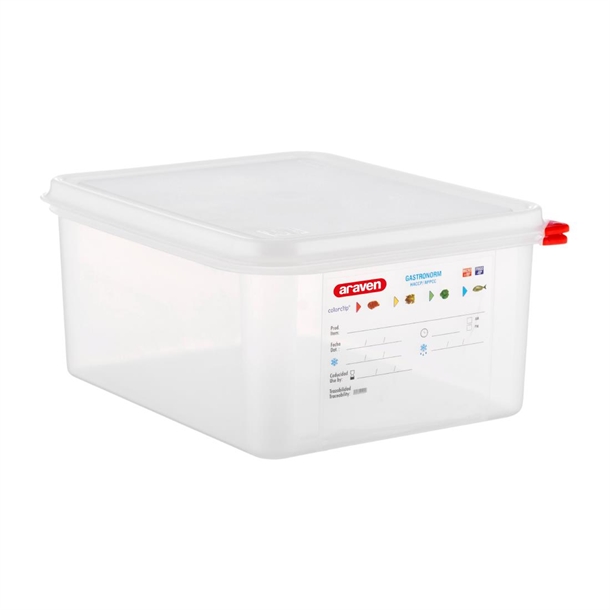 Araven voedseldoos GN 1/2 15 cm (Box 4)