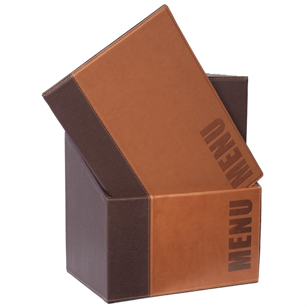 securit-contemporary-menu-holder-set-a4-brown