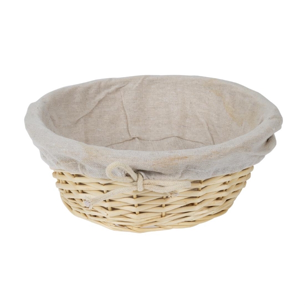 Olympia broodmand met hoes rond 25cm