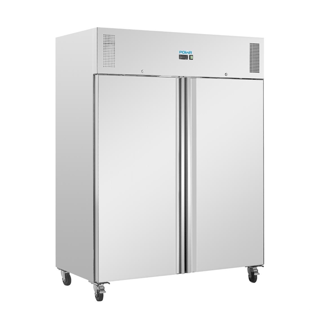 Polar U-Series Double Door Upright Freezer