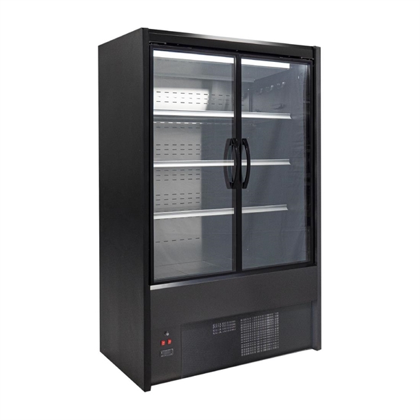 Zoin Cervino with Hinged Doors Black - 1500mm