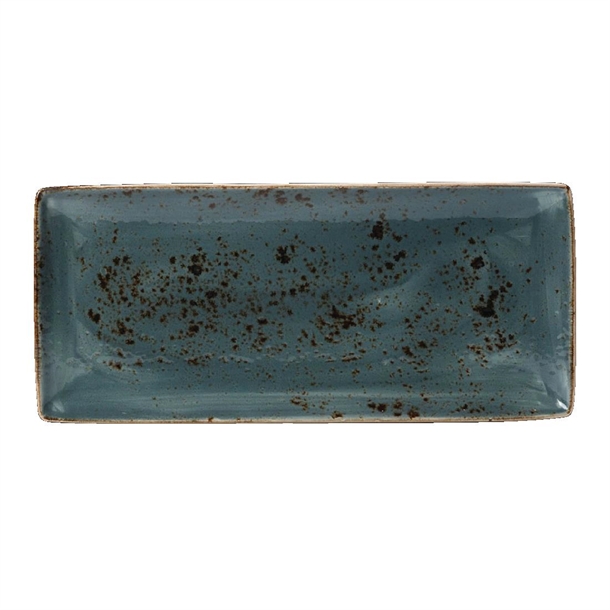 Steelite Craft Blue Rectangle Four - 37x26.5cm (Box 6) (B2B)