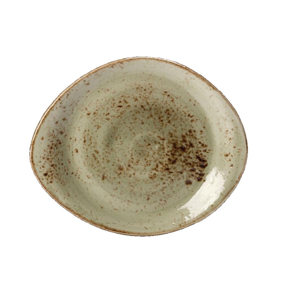 Steelite Craft Green Plate Freestyle - 25.5cm 10" (Box 12) (B2B)