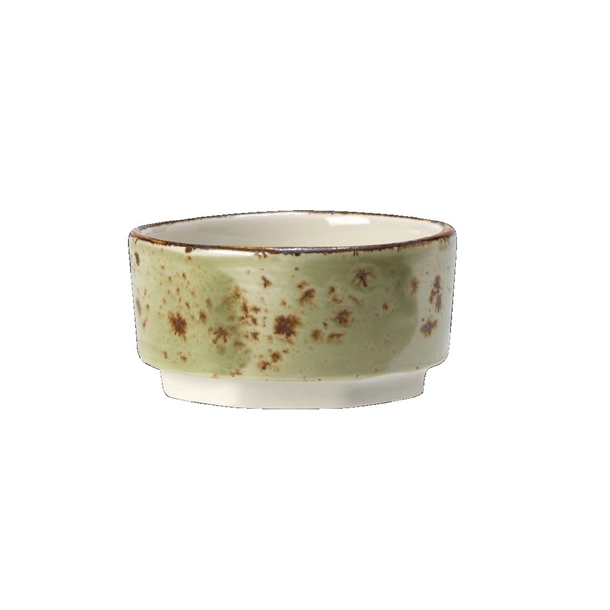 Steelite Craft Green Dipper Tasters - 6.5cm 2 1/2" (Box 12) (B2B)