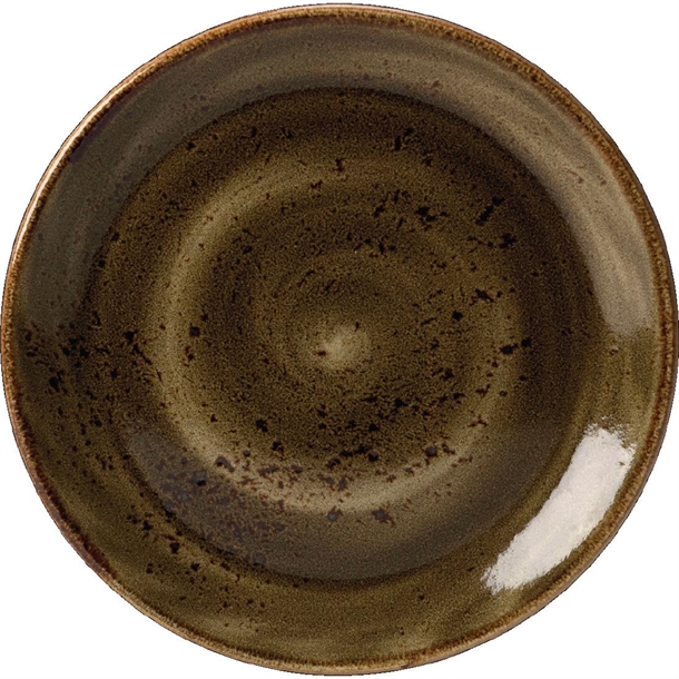 Steelite Craft Brown Plate Coupe - 30cm 11 3/4" (Box 12) (B2B)