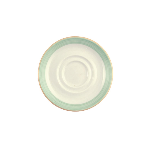 Rio Green Slimline Soup Stand Double Well 16.5cm 6 1/2" (Box 36) (B2B)