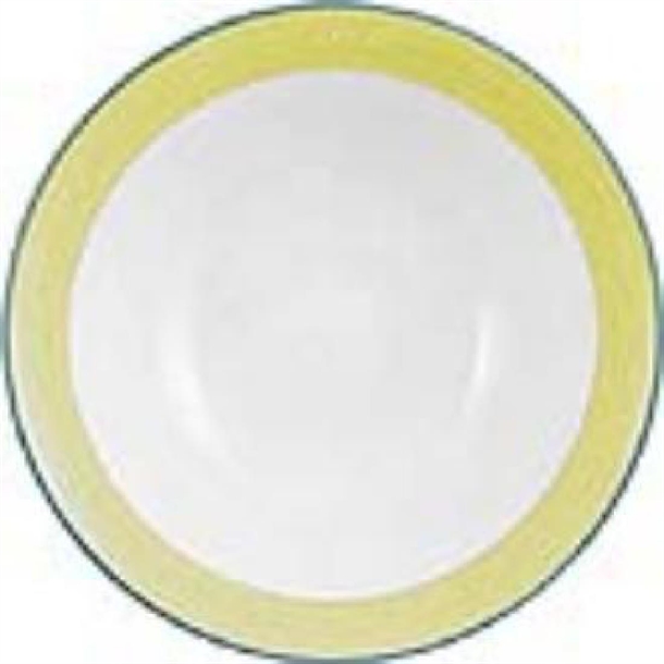 Rio Yellow Oatmeal Bowl - 16.5cm 6 1/2" (Box 36) (B2B)