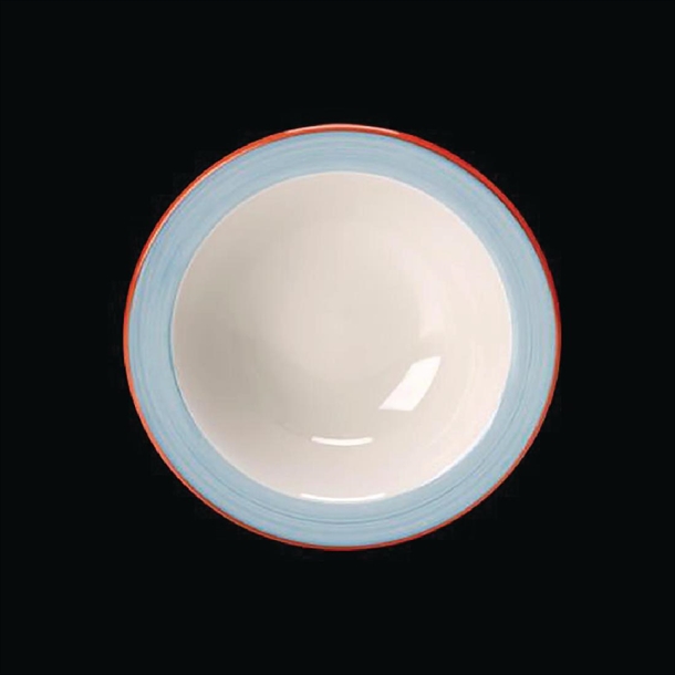 Rio Blue Oatmeal Bowl - 165mm 6 1/2" (Box 36) (B2B)