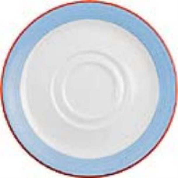 Rio Blue Slimline Soup Stand Double Well 16.5cm 6 1/2" (Box 36) (B2B)