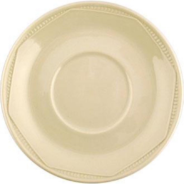 Monte Carlo Ivory Cream Soup Stand/Saucer 165mm 6 1/2" (Box 36)