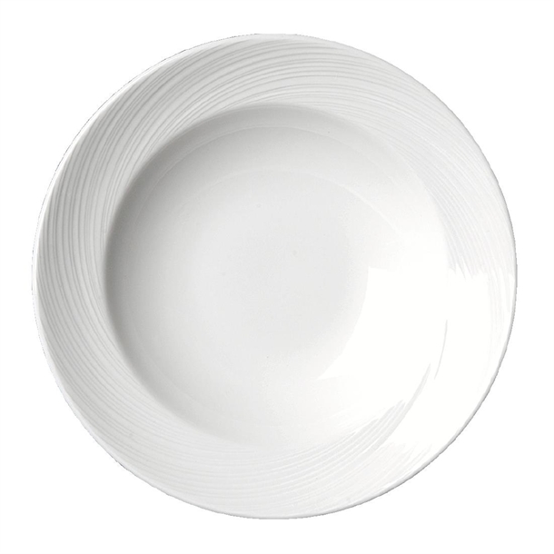Steelite Spyro Rim Soup - 242mm 9 1/2" (Box 24) (B2B)