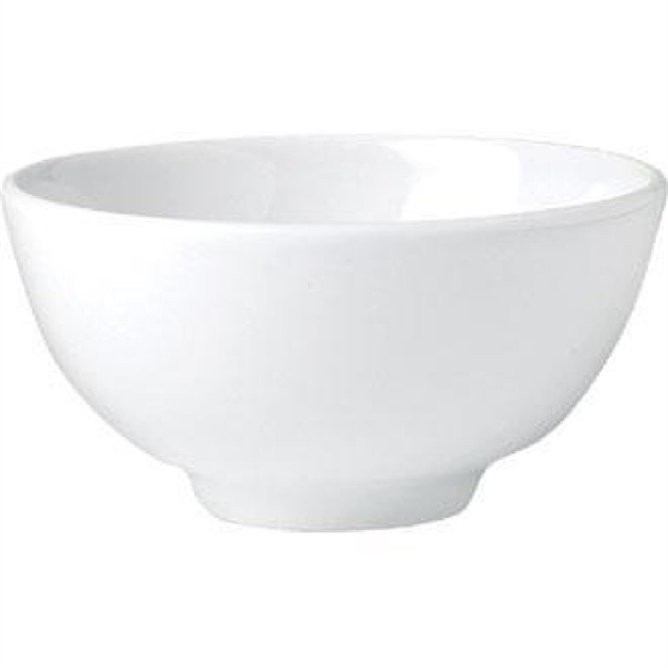 Mandarin White Bowl - 127mm 5" 45.75cl 16oz (Box 12) (B2B)