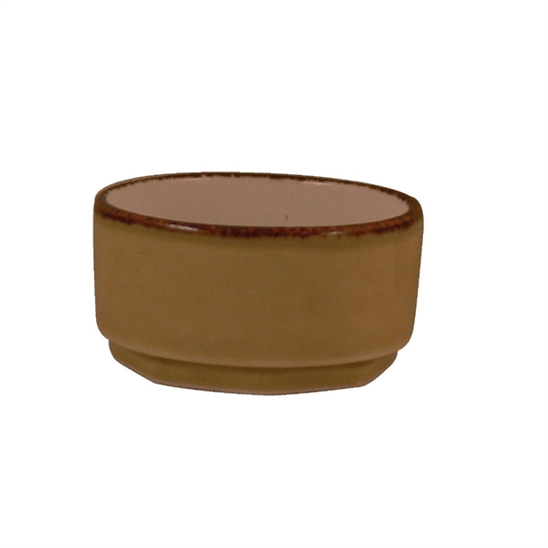 Steelite Terramesa Olive Tasters Dip - 6.5cm 2.5" (Box 12) (B2B)