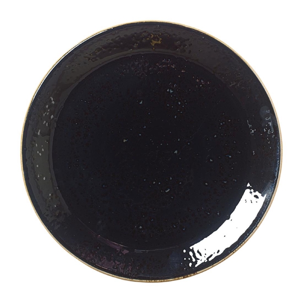 Steelite Craft Liquorice Plate Coupe 25.25cm (10") (Box 24) (B2B)