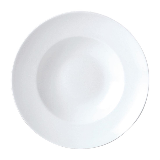 Steelite Simplicity White Bowl Nouveau27cm 10 5/8" 118cl 41 1/2oz(Box 6)(B2B)